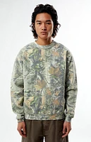 PacSun Camo Crew Neck Sweatshirt