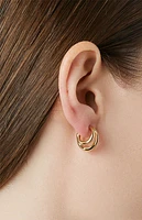 Ana Luisa Scarlett Double Hoop Earrings