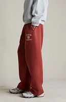 Fear of God Essentials Crimson University Fleece Relaxed Sweatpants