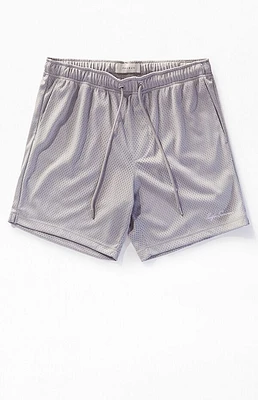 Pacsun Gray Pacific Sunwear Aaron Mesh Volley Shorts