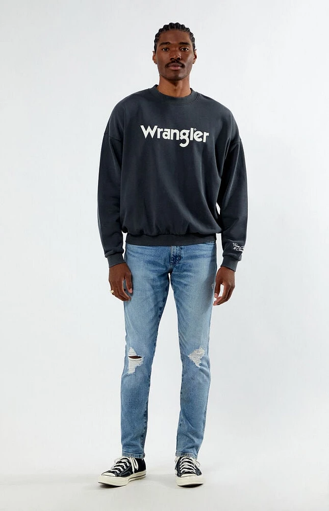 Wrangler x PacSun Ripped Slim Fit Jeans