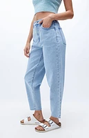 Pacsun Light Blue High Waisted Balloon Jeans