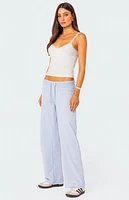 Edikted Quinn Straight Leg Sweatpants