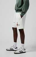 Pacsun Untold Feelings Fleece Sweat Shorts