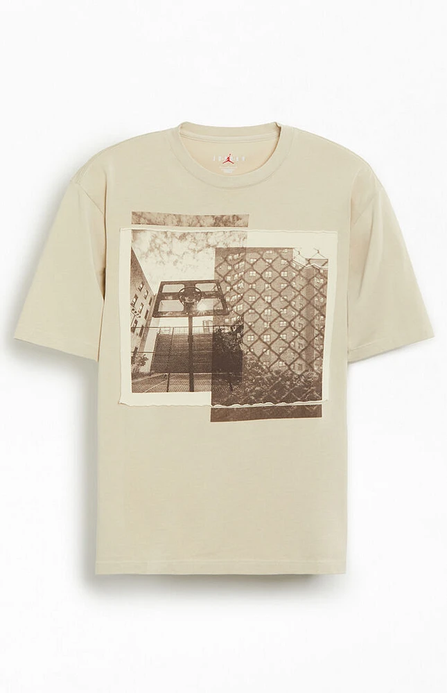 x UNION Bephies Beauty Supply Beige T-Shirt