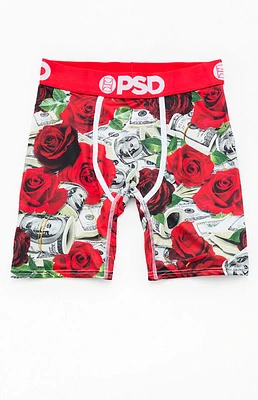 PSD Underwear Stacks & Roses Boxer Briefs