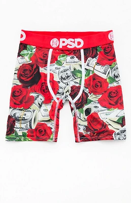 PSD Underwear Stacks & Roses Boxer Briefs