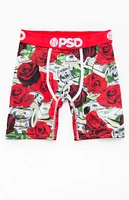 PSD Underwear Stacks & Roses Boxer Briefs