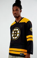 Mitchell & Ness Boston Bruins Mesh V-Neck Jersey