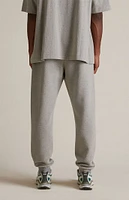 Fear of God Essentials Dark Heather Oatmeal Fleece Sweatpants