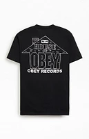 Obey House Of Records T-Shirt