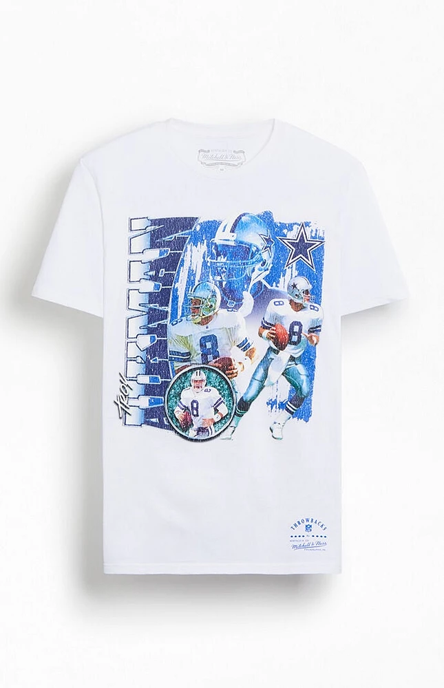 Mitchell & Ness Dallas Cowboys Troy Aikman Bootleg T-Shirt