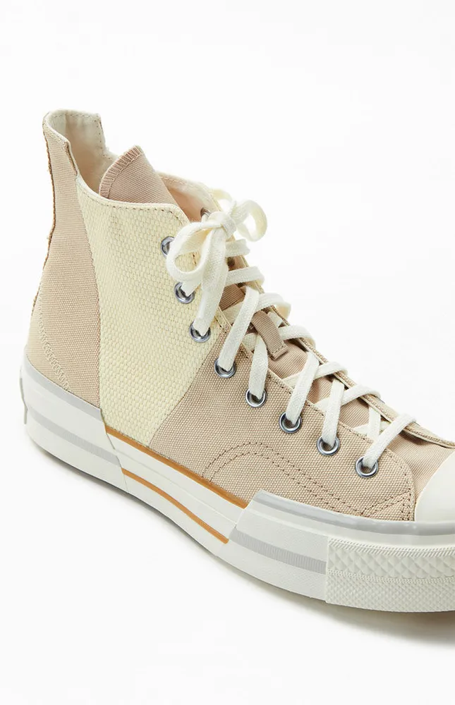 Converse Beige Chuck 70 Plus High Top Sneakers