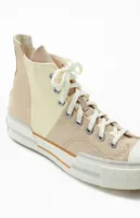 Converse Beige Chuck 70 Plus High Top Sneakers