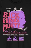 Rick & Morty Trippy Art T-Shirt