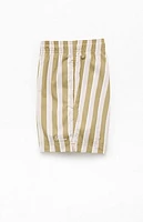 Pacsun Balcony Striped Eco 4.5" Swim Trunks