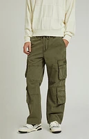 Pacsun Olive Ripstop Baggy Cargo Pants
