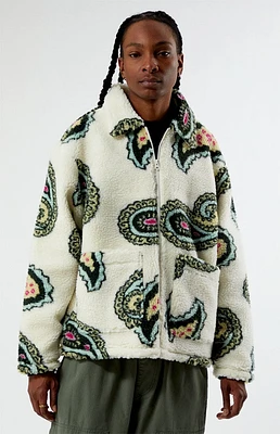 Obey Paisley Sherpa Jacket