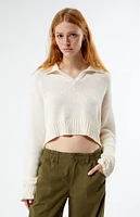 LA Hearts Callie Collared Sweater