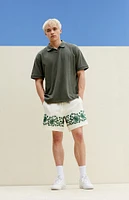 PacSun Floral Embroidery Shorts