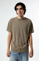 Even Textured Stripe T-Shirt