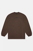 Fear of God Essentials Heather Wood Long Sleeve T-Shirt