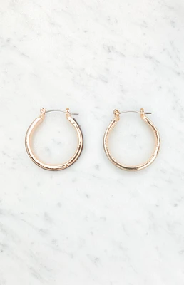 LA Hearts Leopard Hoop Earrings