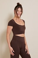 PAC 1980 Active Cross Waist Top