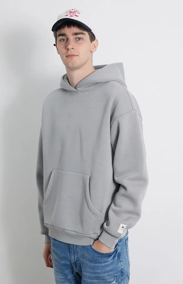 John Galt Heather Grey New York Hoodie