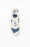 New Balance White & 550 Sneakers
