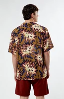 PacSun Printed Camp Shirt