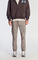 Pacsun Stretch Gray Slim Cargo Pants