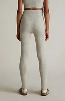 Fear of God Essentials Women's Timber High Power Ribbed Knit Leggings