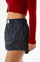 Playboy By PacSun Pinstripe Boxer Shorts