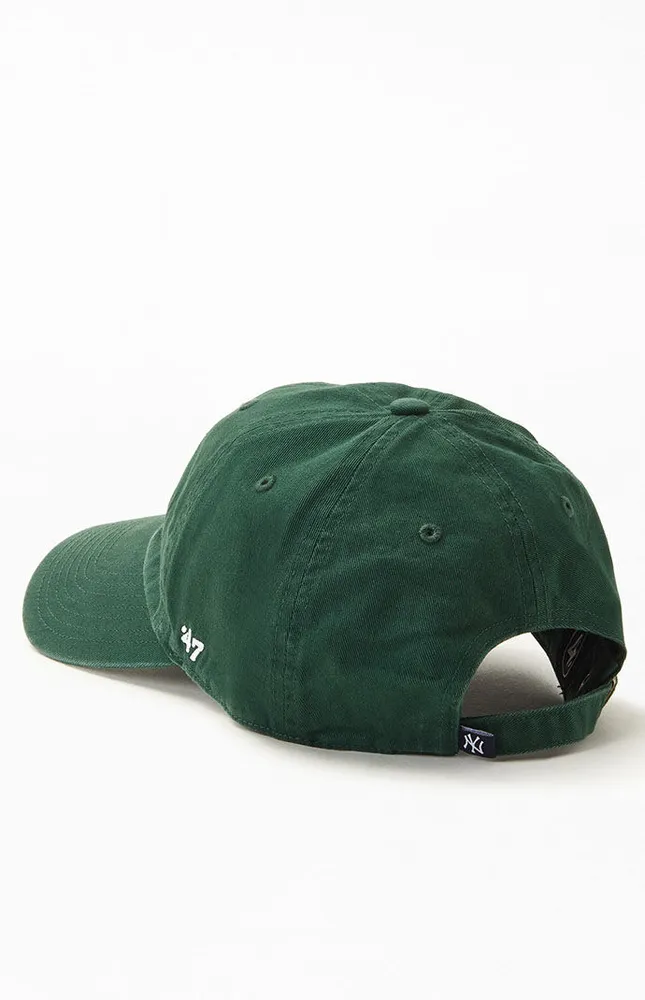 47 Brand Forest Green NY Yankees Strapback Dad Hat