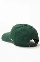 Forest Green NY Yankees Strapback Dad Hat