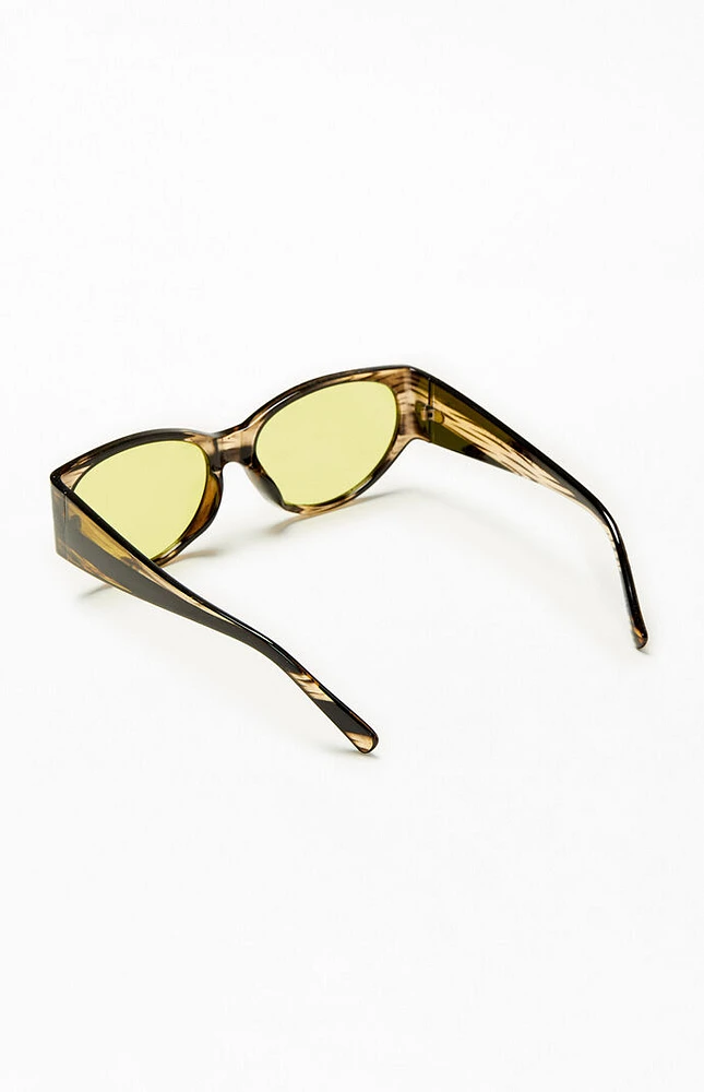 PacSun Oval Frame Sunglasses