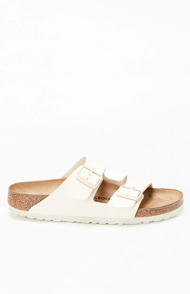 Birkenstock Women's Arizona Slide Sandals Eggshell