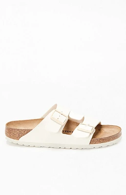 Birkenstock Women's Arizona Slide Sandals Eggshell