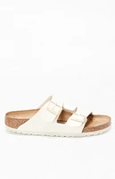 Birkenstock Women's Arizona Slide Sandal Eggshell