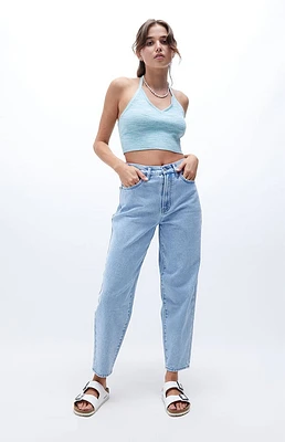 Pacsun Light Blue High Waisted Balloon Jeans