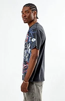 Pacsun Thunder Racing Team 99 Oversized T-Shirt