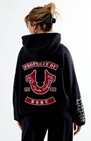 True Religion Branded Raglan Oversized Hoodie