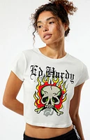 Ed Hardy Flame Skull Baby T-Shirt