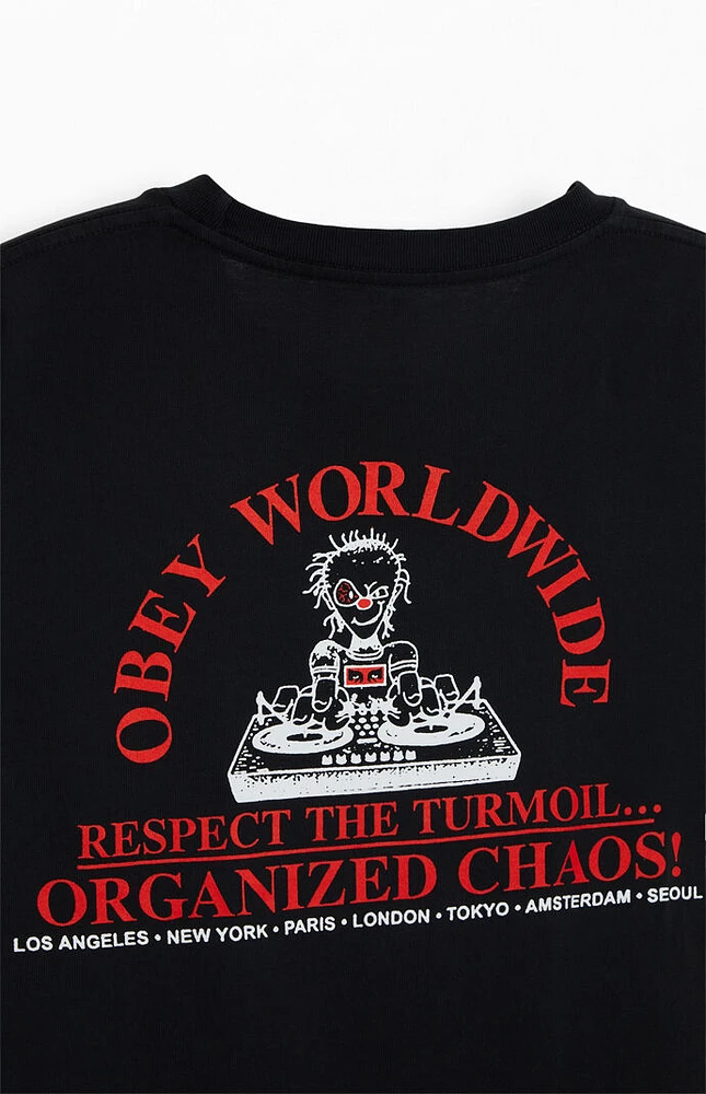 Obey Organized Chaos Pigment T-Shirt