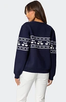 Edikted Holiday Cheer Sweater