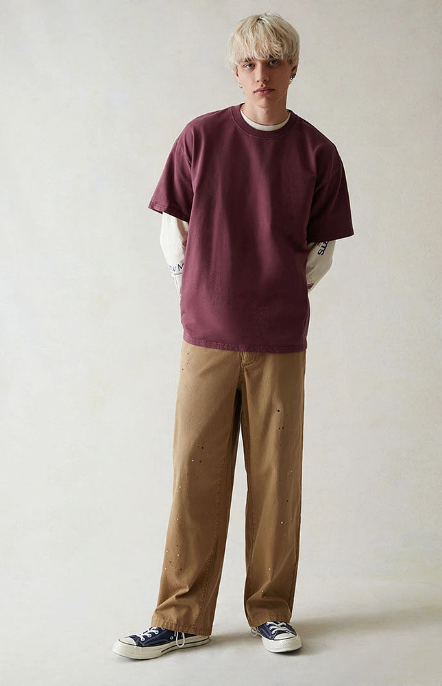 Canvas Khaki Workwear Chino Pants