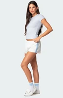 Edikted Izzie Side Stripe Shorts