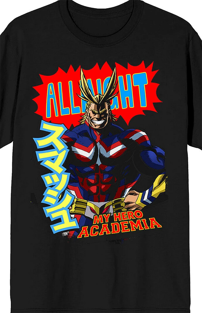Black My Hero Academia T-Shirt