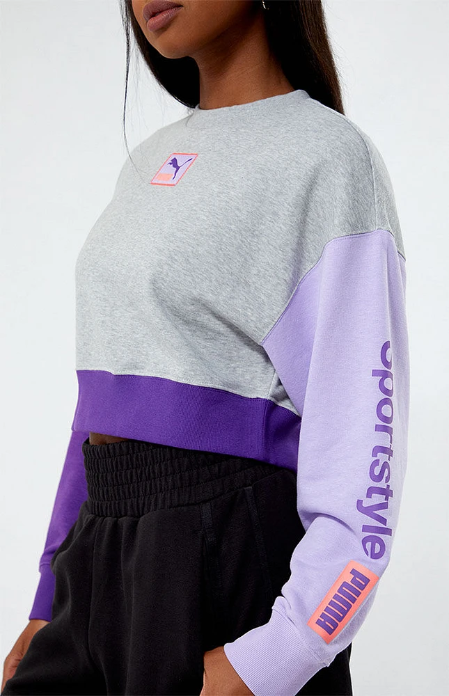 Puma Classics Trail Mix Crew Neck Sweatshirt